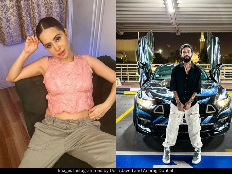 Uorfi Javed and Anurag Dobhal 