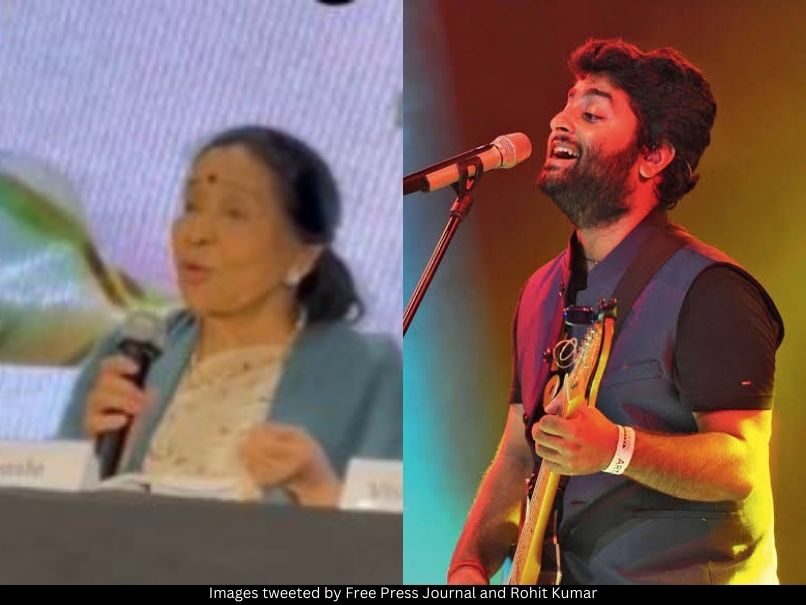 Asha Bhosle and Arijit Singh 