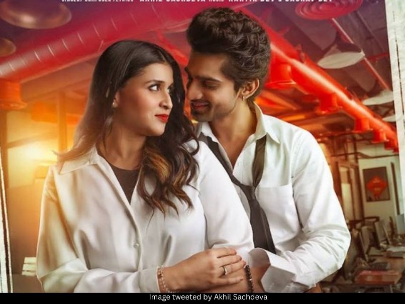 Mannara Chopra and Abhishek Kumar 