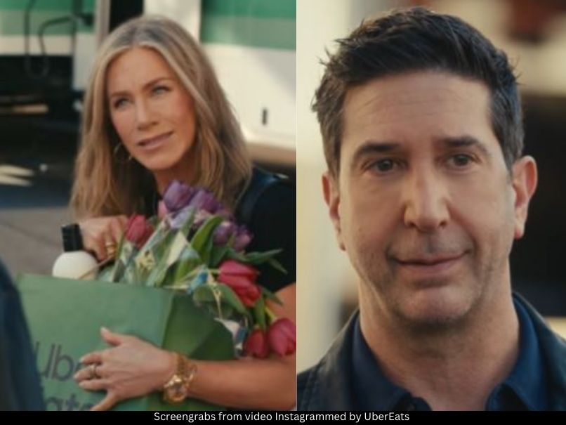 Jennifer aniston and David Schwimmer 