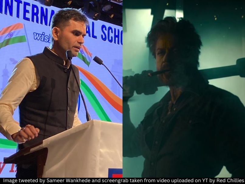 Sameer Wankhede and SRK 