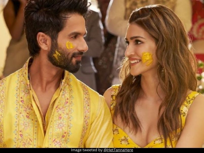 Shahid Kapoor and Kriti Sanon 