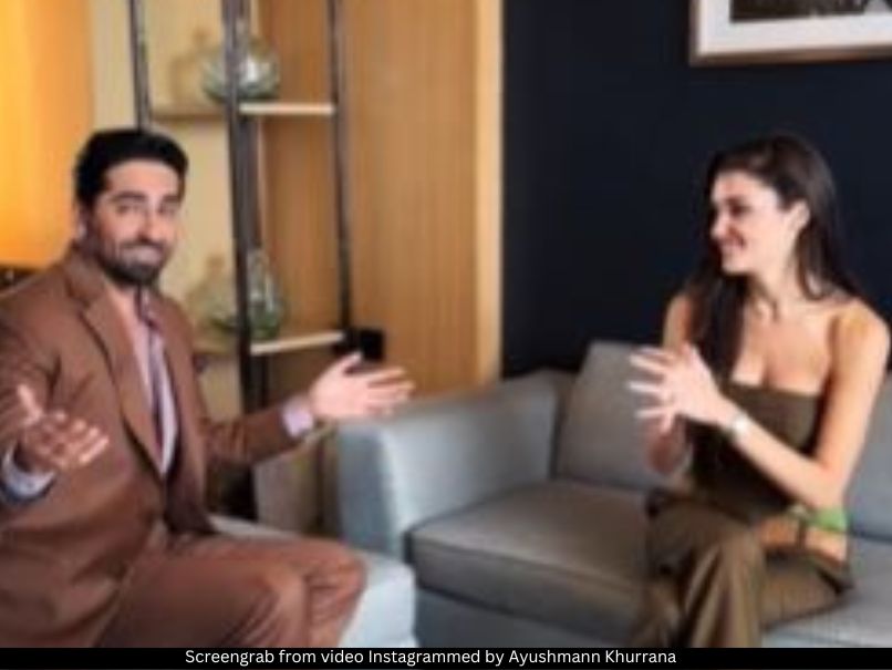 Ayushmann Khurrana and Hande Ercel 