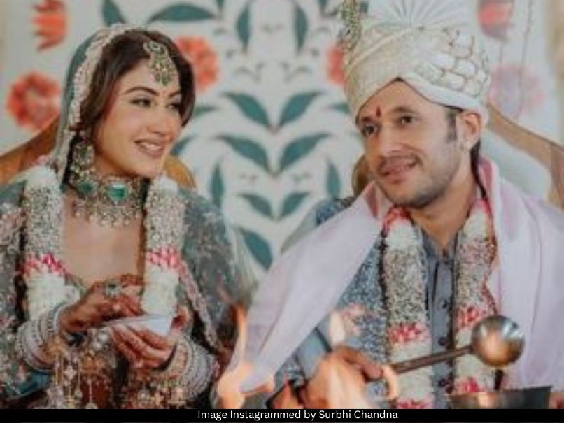 Surbhi Chandna and Karan Sharma 