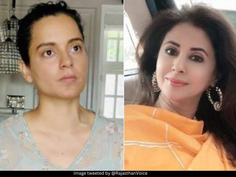 Kangana Ranaut and Urmila Matondkar 