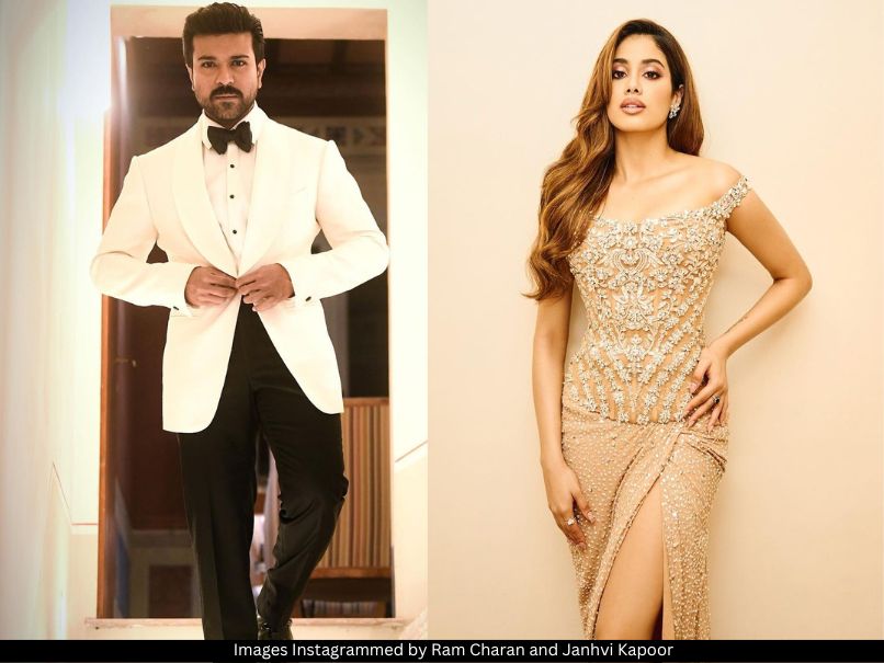 Ram Charan and Janhvi Kapoor 