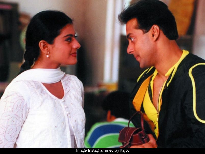 Kajol and Salman Khan 