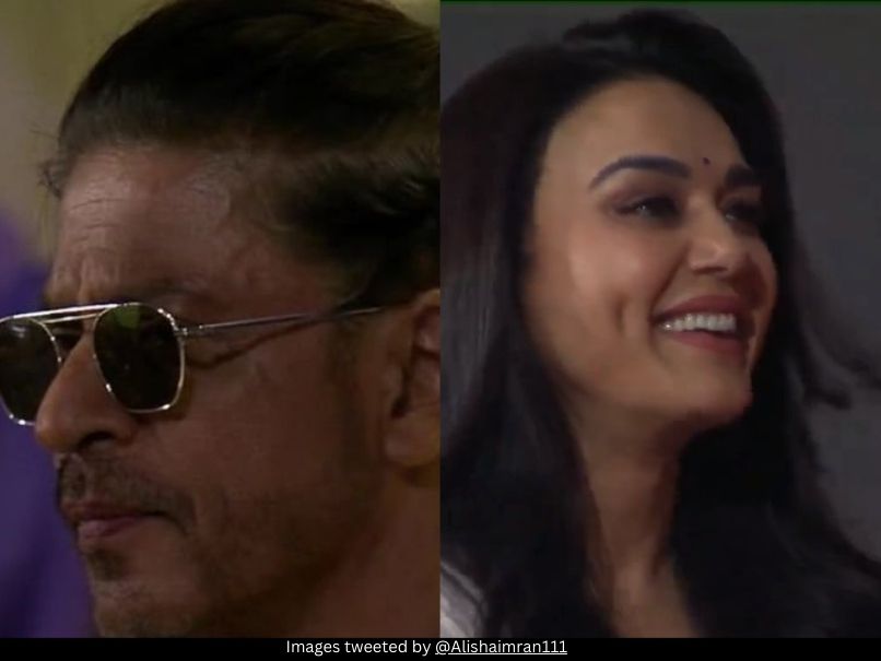 SRK and Preity Zinta 