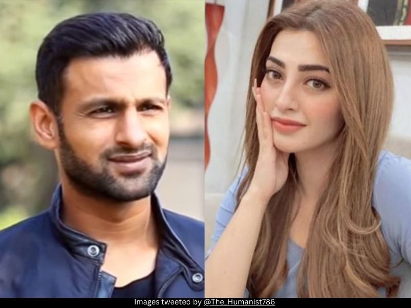 Shoaib Malik and Nawal Saeed 