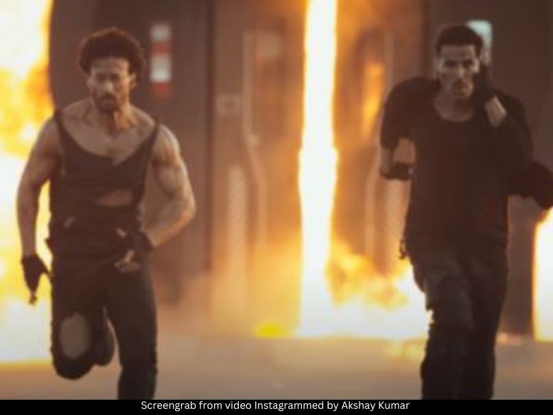 Tiger Shroff and Akshay Kumar 