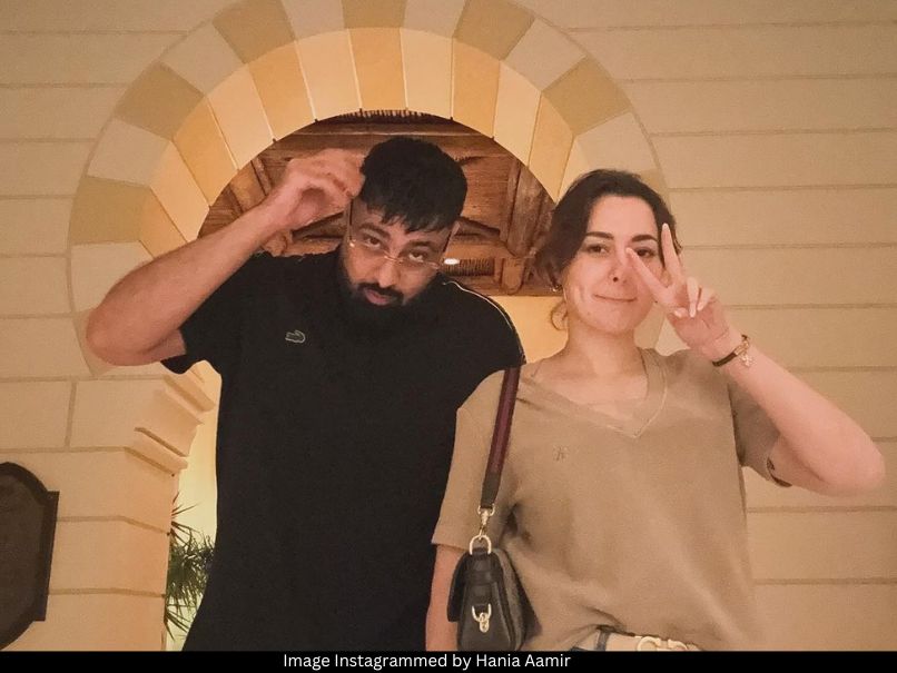 Badshah and Hania Aamir 