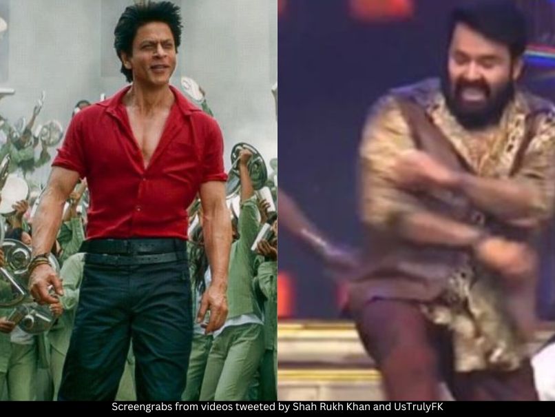 SRK and Mohanlal 