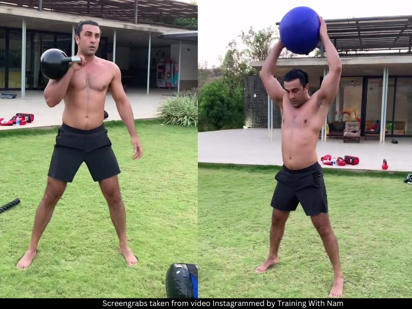 Ranbir Kapoor training 