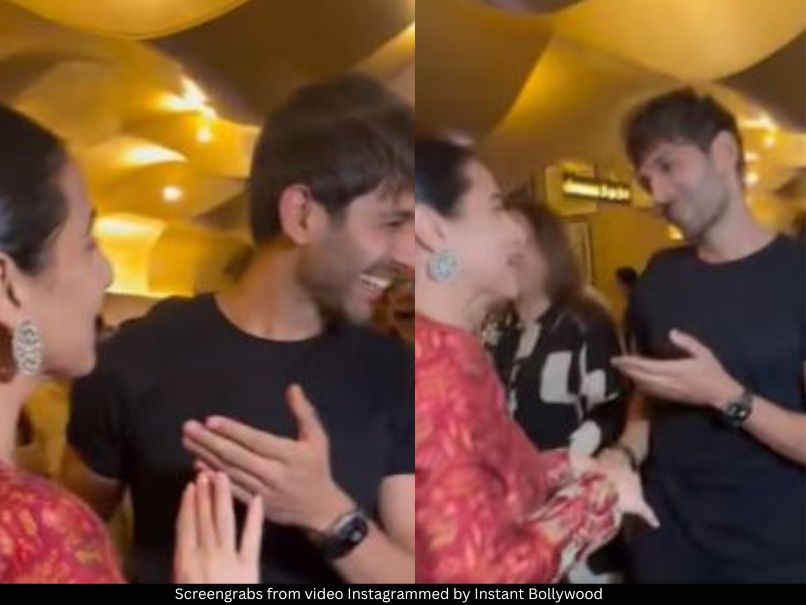 Kartik Aaryan and Vidya Balan 