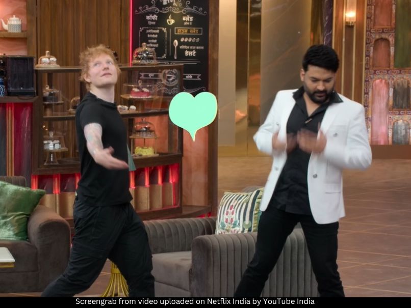 ED Sheeran and Kapil Sharma 