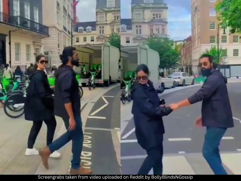 Vicky Kaushal and Katrina Kaif 