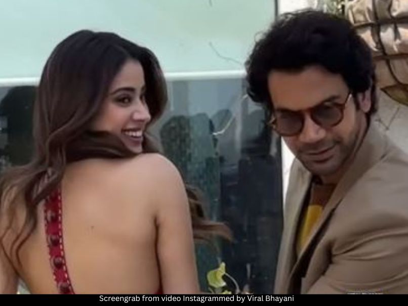 Rajkummar Rao and Janhvi Kapoor 