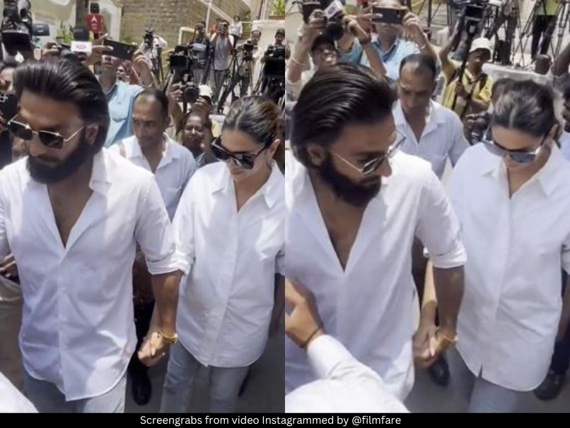 Deepika Padukone and Ranveer Singh 