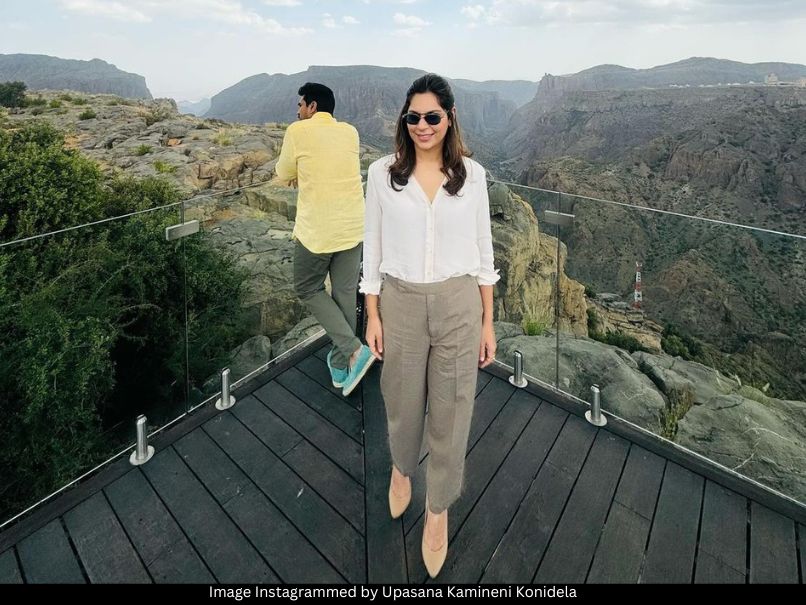 Ram Charan and Upasana 