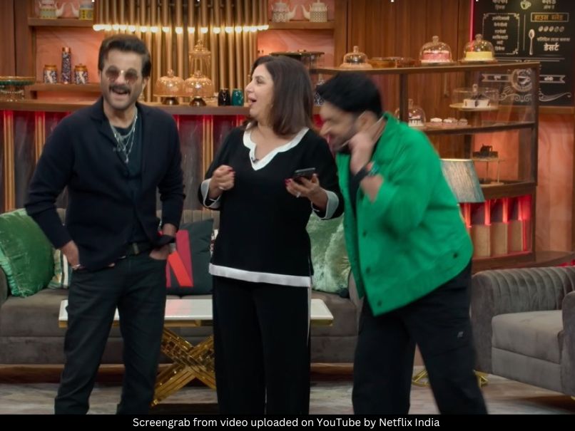 Anil Kapoor and Farah Khan 