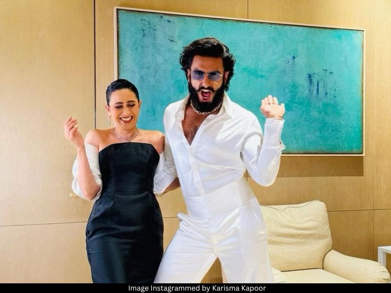 Karisma Kapoor and Ranveer Singh 