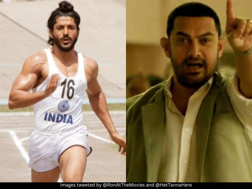 Farhan Akhtar and Aamir Khan 