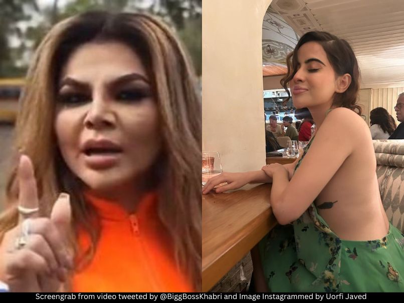 Rakhi Sawant and Uorfi Javed 