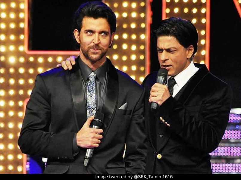 Hrithik Roshan and SRK 
