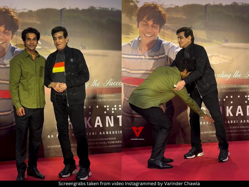 Rajkummar Rao and Jeetendra 