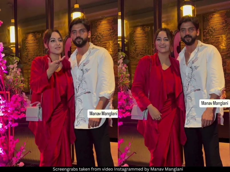 Sonakshi Sinha and Zaheer Iqbal 