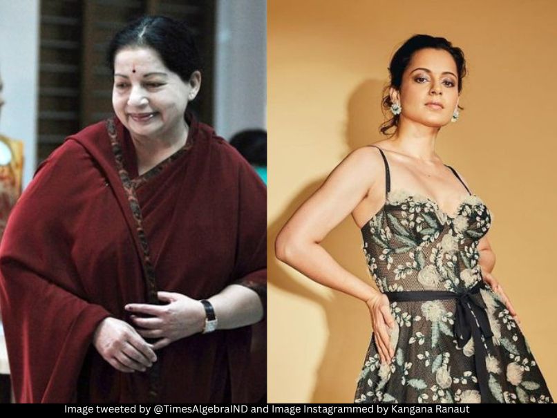 Jayalalithaa and Kangana Ranaut 