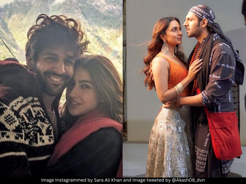 Kartik Aaryan, Sara Ali Khan and Kiara Advani 