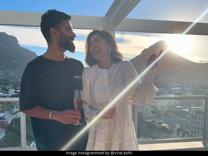 Virat Kohli and Anushka Sharma 
