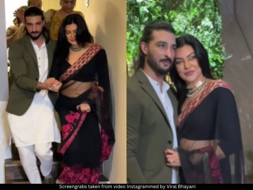 Sushmita Sen and Rohman Shawl 