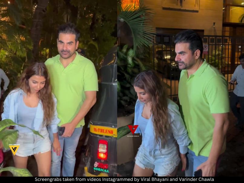 Arbaaz Khan and Sshura 