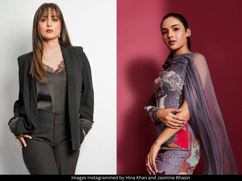 Hina Khan and Jasmine 