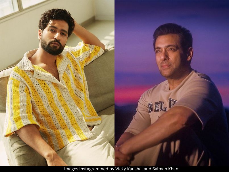 Vicky Kaushal and Salman Khan 