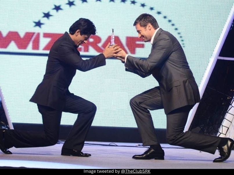SRK and Hugh Jackman 