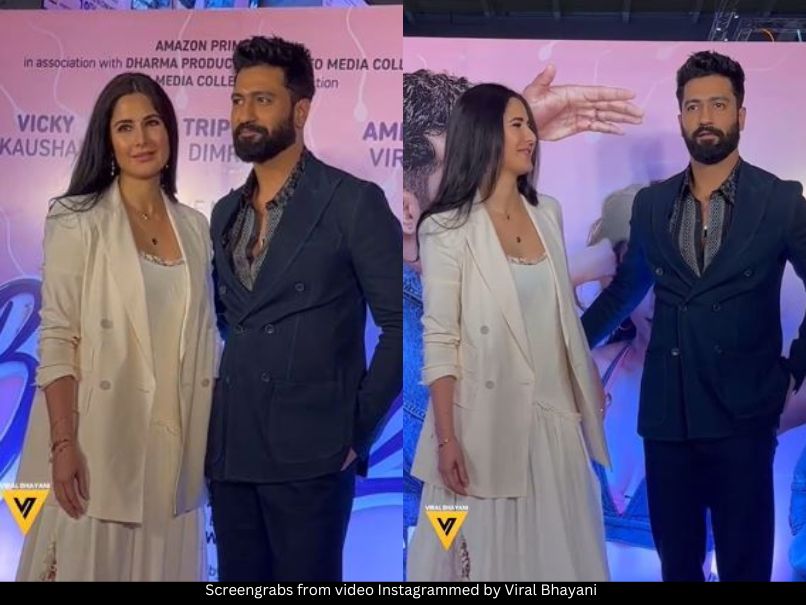 Vicky Kaushal and Katrina Kaif 