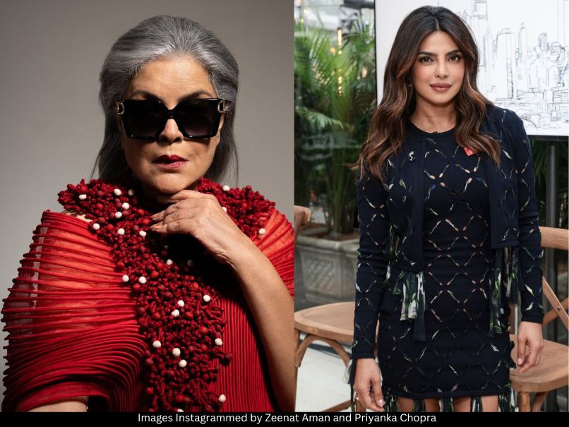 Zeenat Aman and PeeCee 