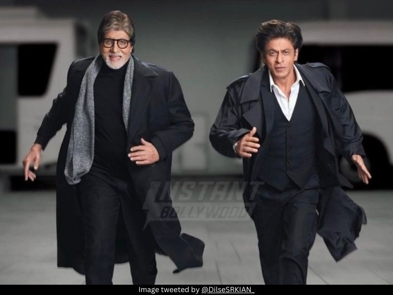 SRK and Amitabh Bachchan 