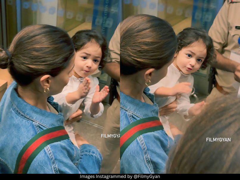 Alia Bhatt and Raha Kapoor 