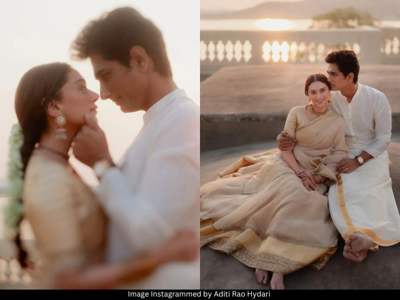 Aditi Rao Hydari and Siddharth 