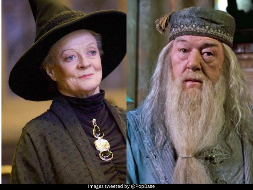 Maggie Smith and Michael Gambon 