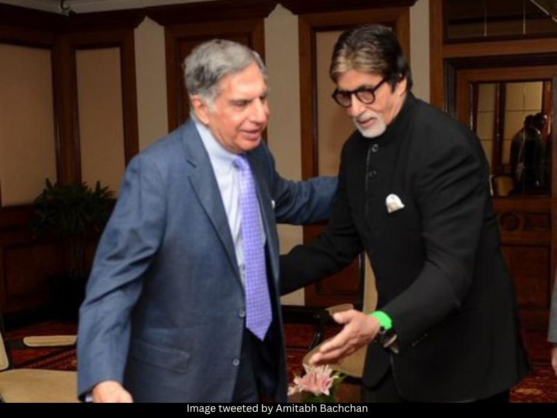 Amitabh Bachchan and Ratan Tata 