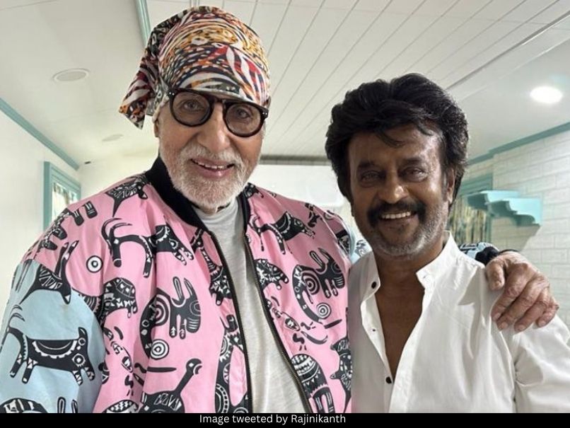 Rajinikanth and Amitabh Bachchan 