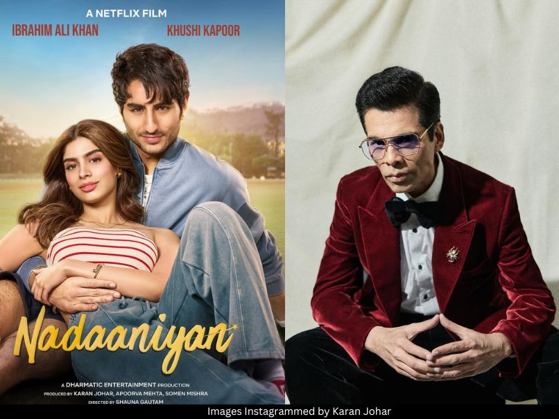 Karan Johar Khushi Kapoor 