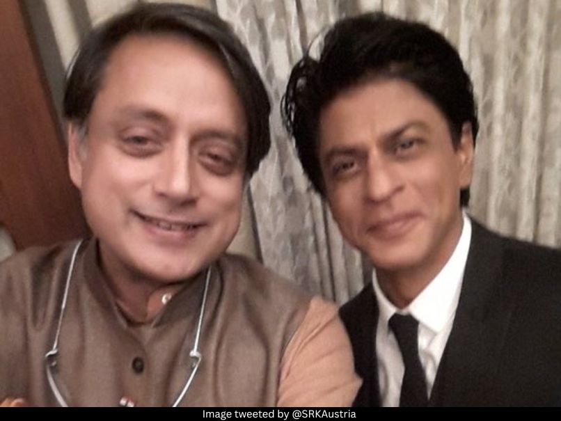 Shah Rukh Khan Shashi Tharoor 