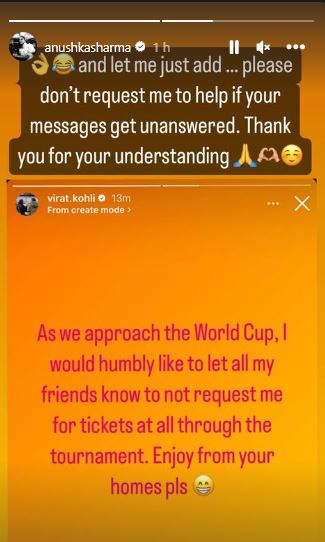 Virat Kohli and Anushka Sharma 