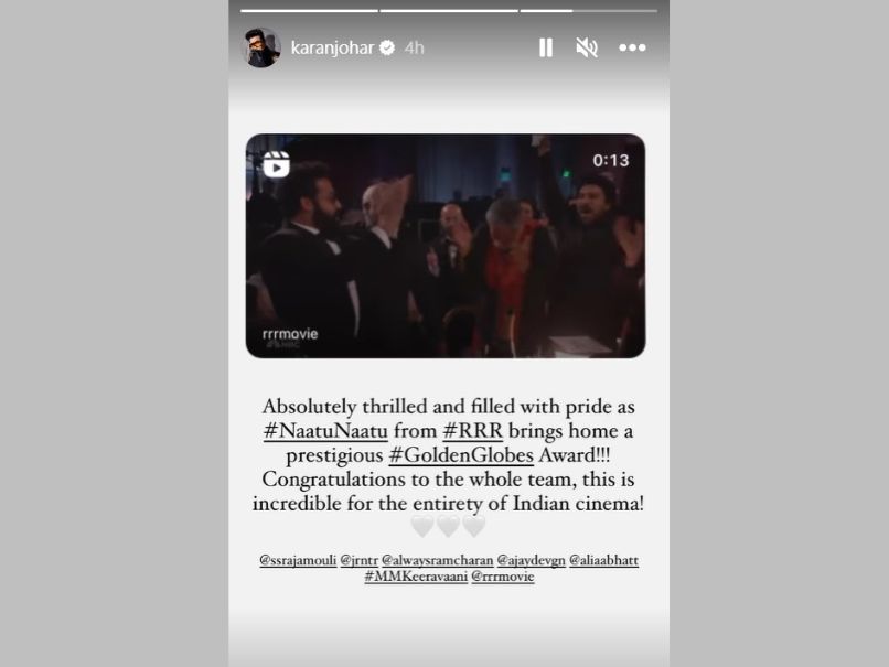 karan johar reaction